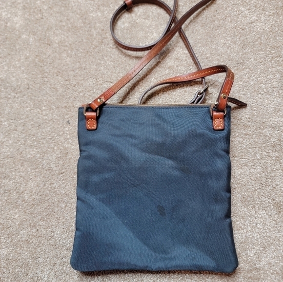 Dooney and Bourke Nylon blue crossbody zipper bag - Picture 2 of 10